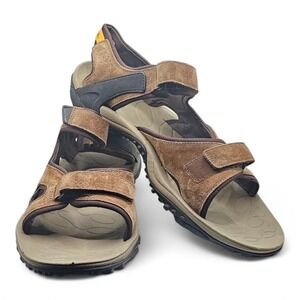 Merrell Kahuna Sandal Brown Adjustable Outdoor Sports‎ Vibram Soles Mens Size 13
